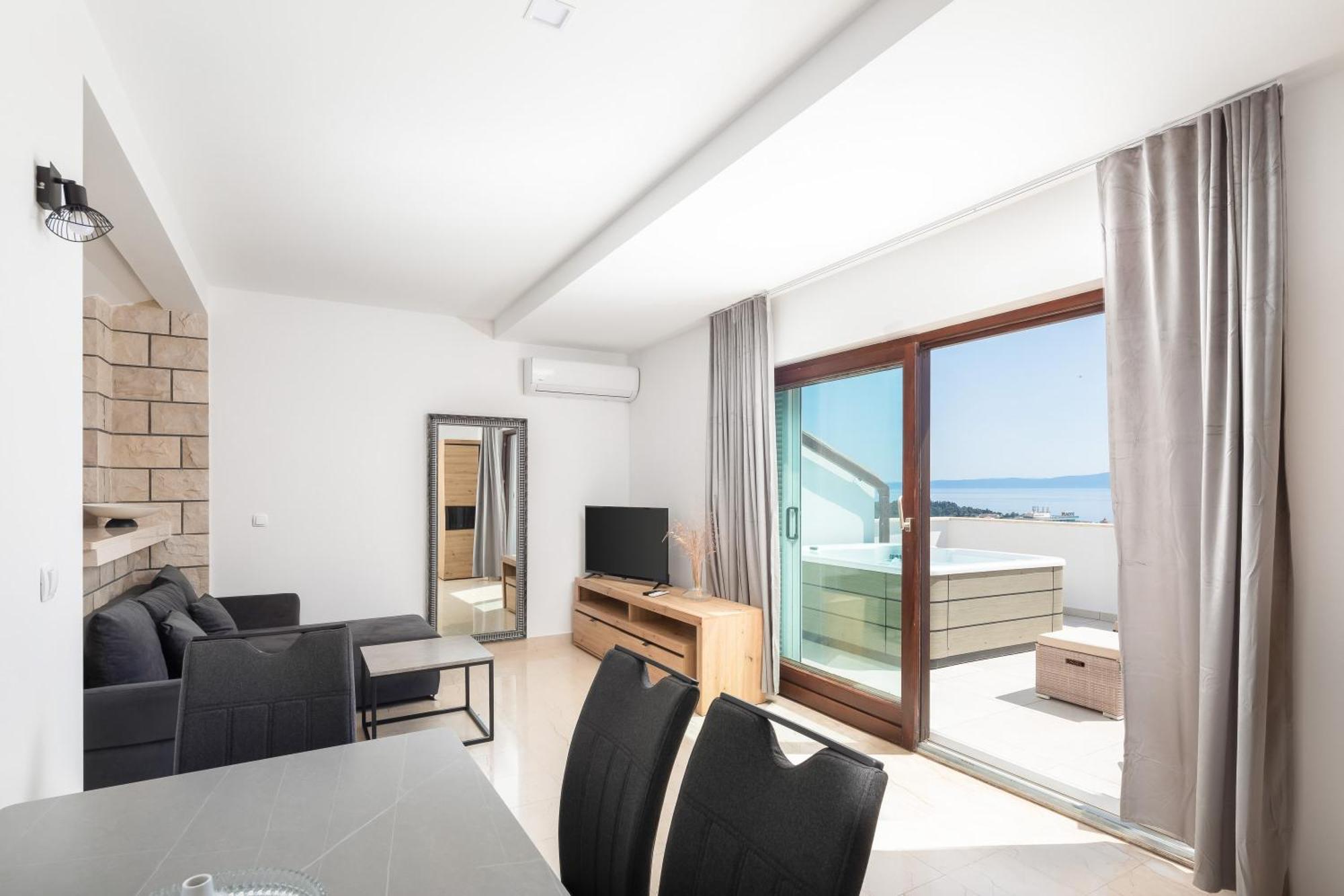 Apartments Morena Макарска Экстерьер фото
